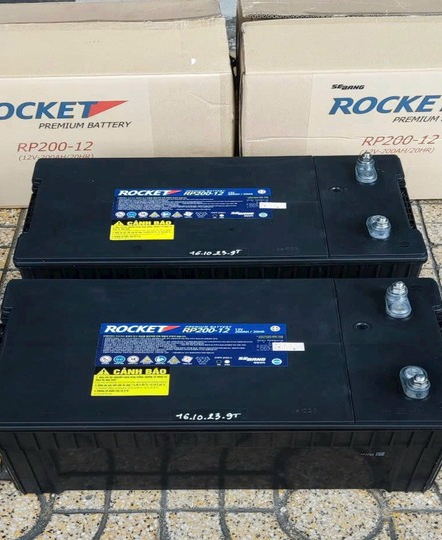 Ắc quy Máy Phát Điện ROCKET RP200-12 (12V-200Ah/10Hr)